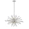Z-Lite Soleia 8 Light Chandelier, Chrome & Clear 4002-8B - alternate 3